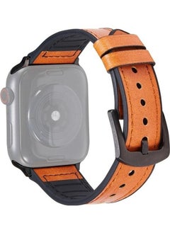 PROMASS Replacement Watchbands For Apple Watch Series 7 45mm/6 & SE & 5 & 4 44mm/3 & 2 & 1 42mm Brown 
