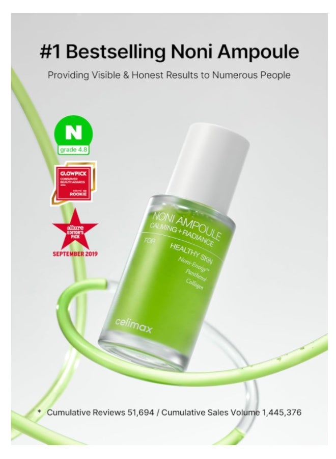 Celimax Noni Ampoule 30ml – Calming & Radiance Serum for Healthy, Glowing Skin - Image 2