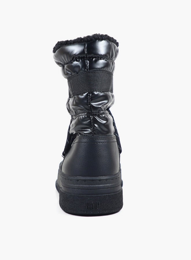 GAP Women's PARADISE HIGH NYL Lace-Up Boots - GPW5212070003 - Image 2