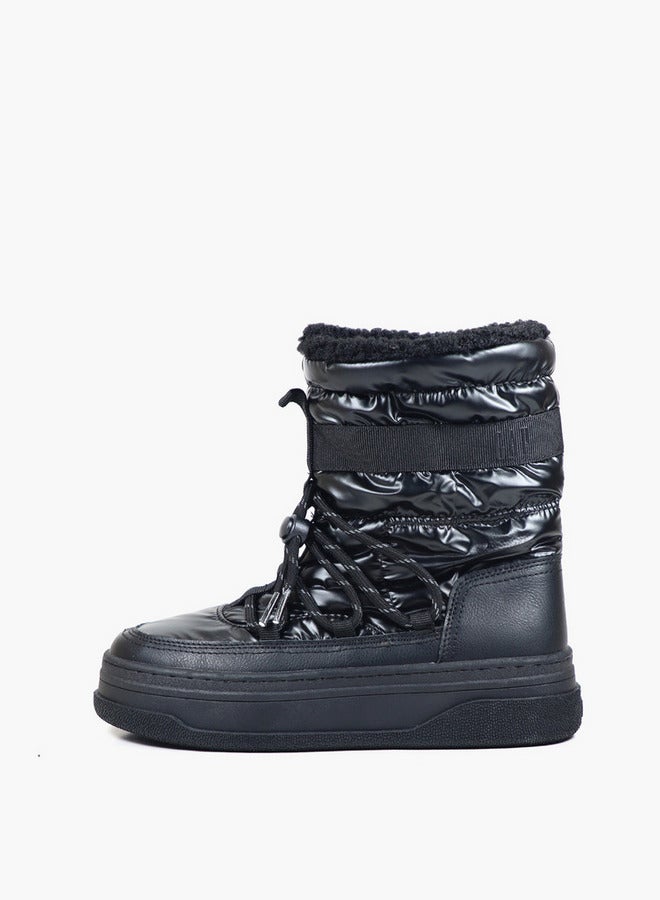 GAP Women's PARADISE HIGH NYL Lace-Up Boots - GPW5212070003 - Image 3