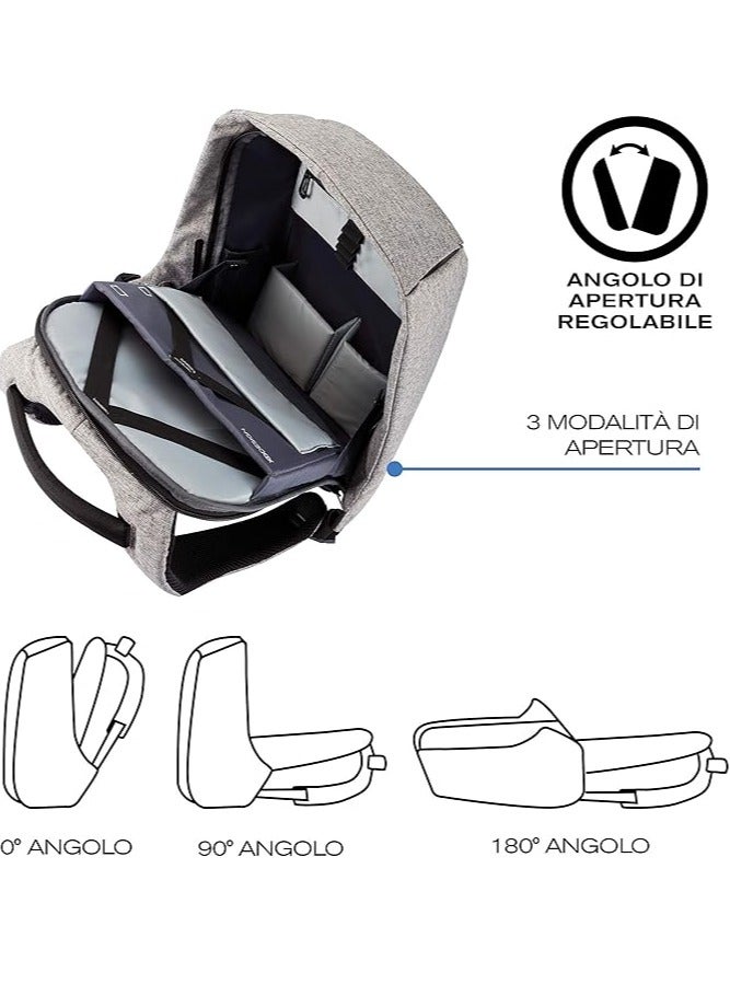 ELTRAZONE Original Anti-Theft Laptop Backpack – Slash-Resistant, Waterproof, with 15.6″ Laptop & 9.7″ Tablet Compartment – Secure, Stylish, and Functional Travel Backpack  - Image 5