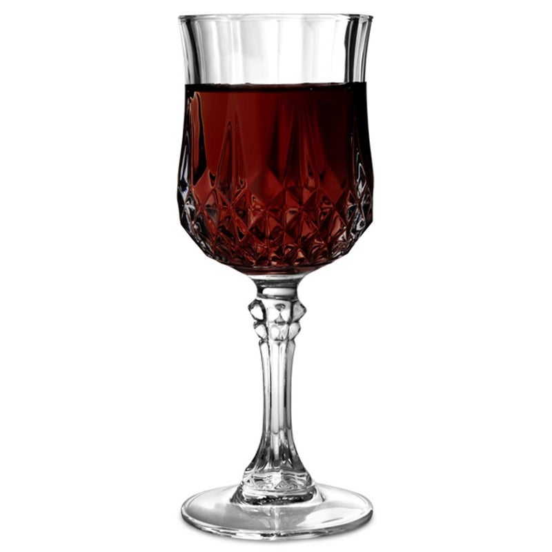 PrimeWorld Glass Wine Glass - 6 Pieces, Clear, 220 M, 230.00 Milliliter - 230 Ml - Image 2