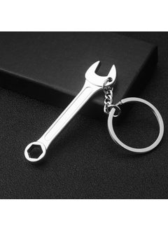 Metal Wrench Keychain Ruler Sawtooth Car Keyring H-389 hexagon wrench