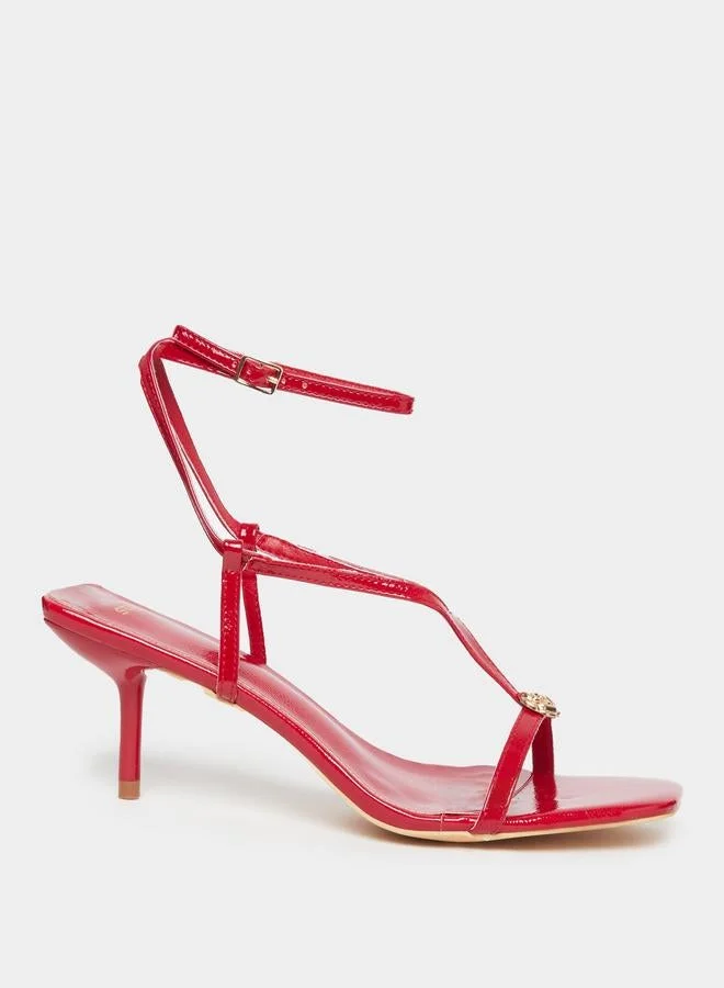 Styli Styli Stiletto Heel Sling Back Sandals