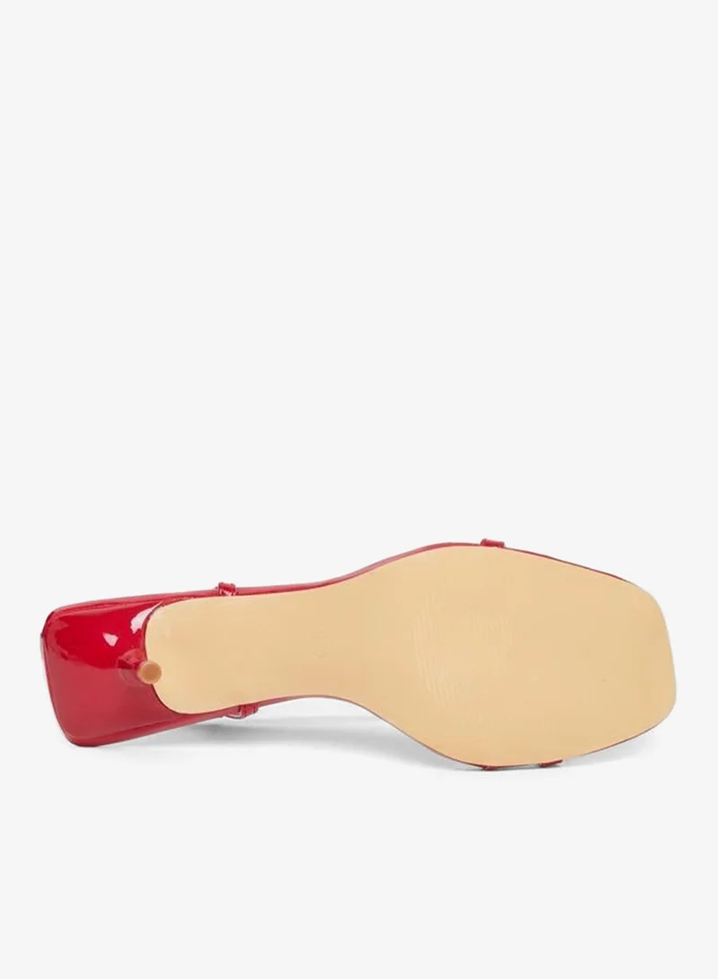Styli Stiletto Heel Sling Back Sandals