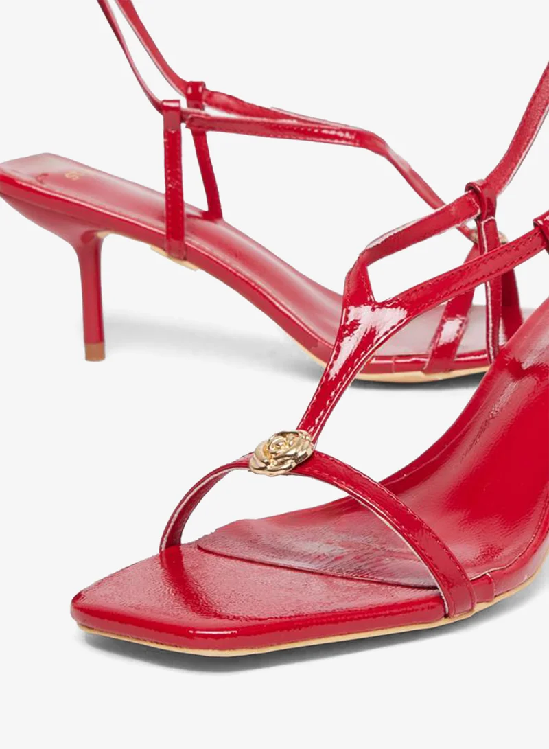 Styli Stiletto Heel Sling Back Sandals