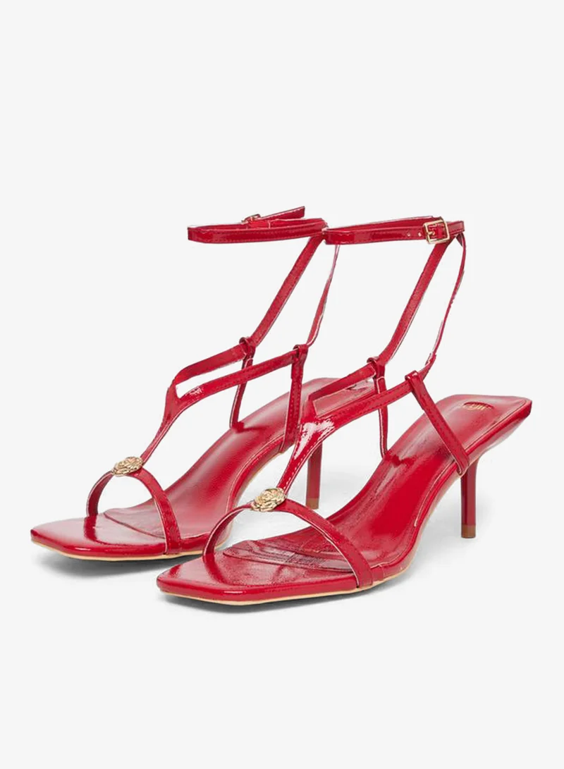 Styli Stiletto Heel Sling Back Sandals