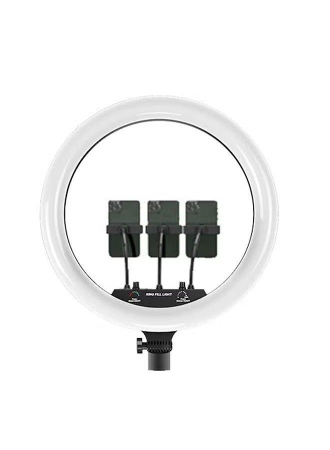 SHOPI MJ18 Photographic Lighting Rainbow LED RGB Ring Light 18 inch