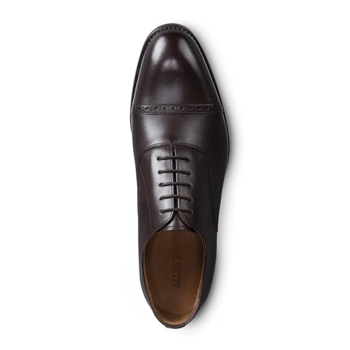 Allen Edmonds Mens Brady Cap Toe Oxford Oxford Chestnut Leather 10.5 D - Image 5