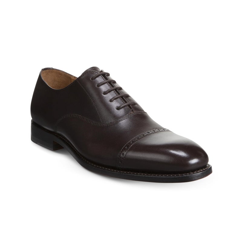 Allen Edmonds Mens Brady Cap Toe Oxford Oxford Chestnut Leather 10.5 D - Image 3