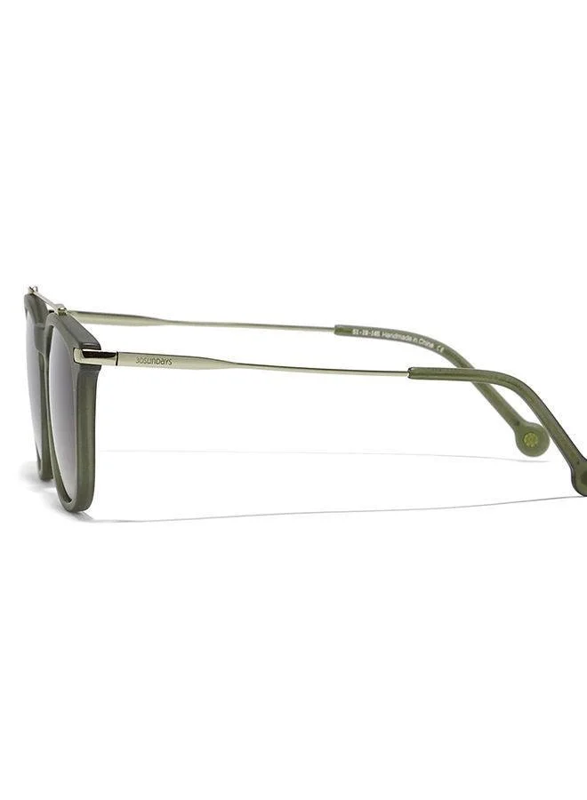 30Sundays 30Sundays CHALLENGER,Men Sunglasses, Aviator Sunglasses, UV Protection: UV400 (Green,Brown)