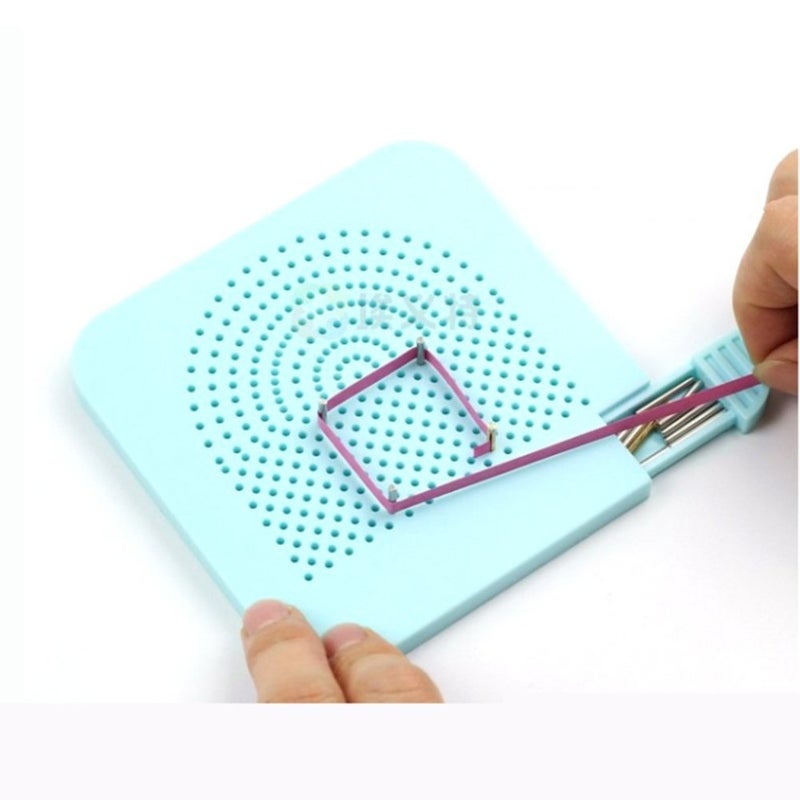 YURROAD Quilling Tool Quil Board with Pins Storage Box, Grid Guide Quilling Board for Making Paper Strips - Image 3
