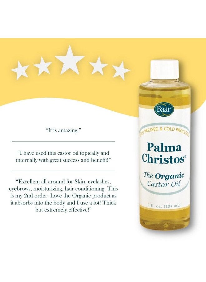 baar Palma Christos Organic Castor Oil 8 Oz  - Image 3
