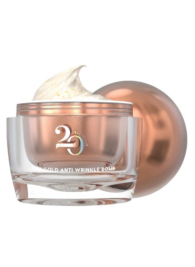 Pink gold Minus 20 Set Pink Gold in 3 minute Anti Wrinkle Bomb cram Power Aging Corrector Timeless Beauty