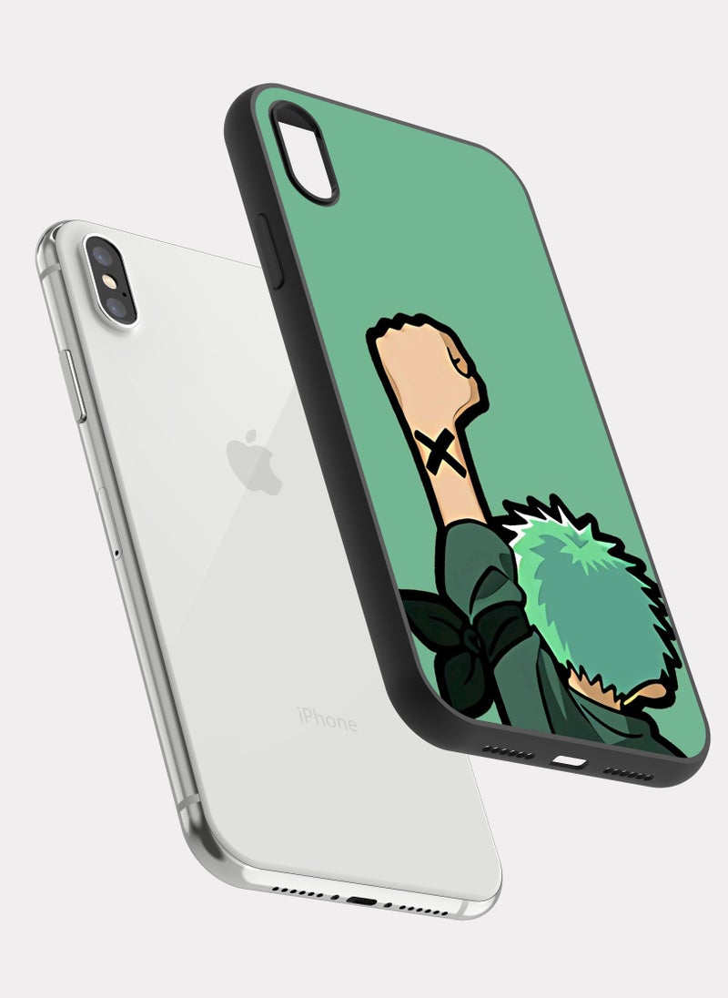 PXLAAT iPhone XS MAX case cover One Piece Zoro - Image 2