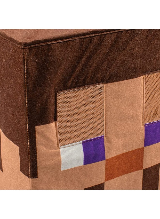 Disguise childrens Minecraft Block Headpiece, Official Minecraft Accessories, Single Size Costume Headpiece, A, One Size US, Steve - Image 2