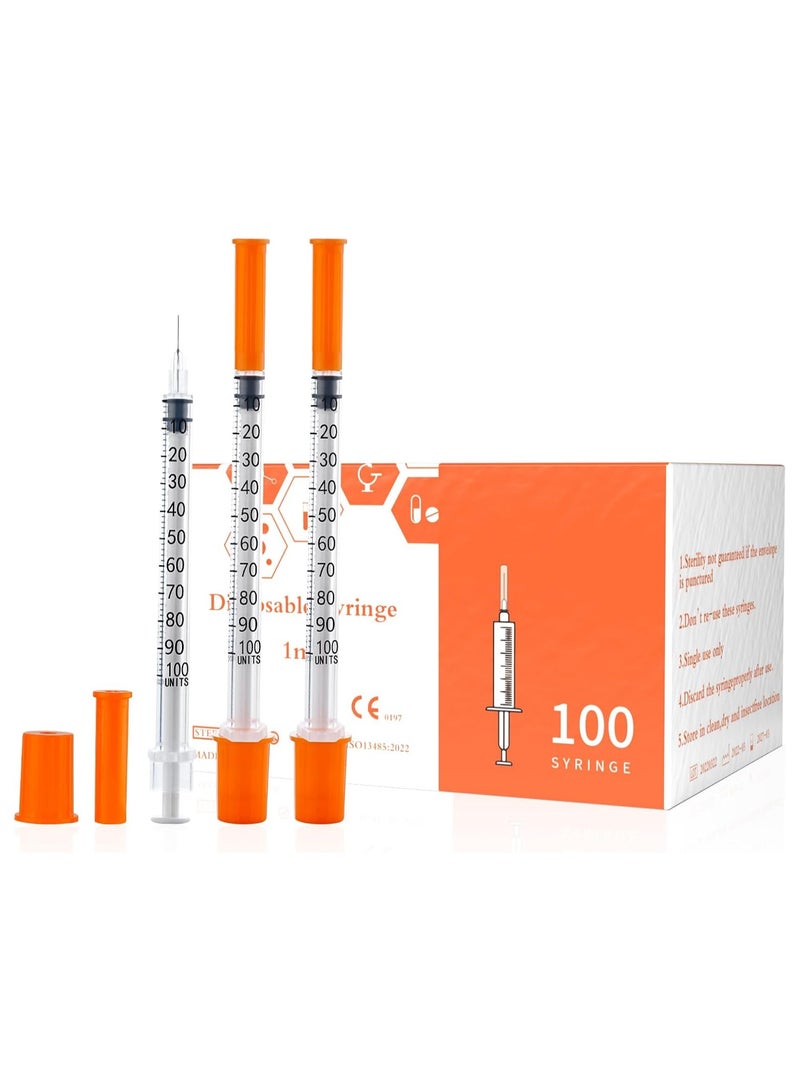 SKYLINE 1ml 31G x 6 mm Disposable Syringe 100PCS - Image 1