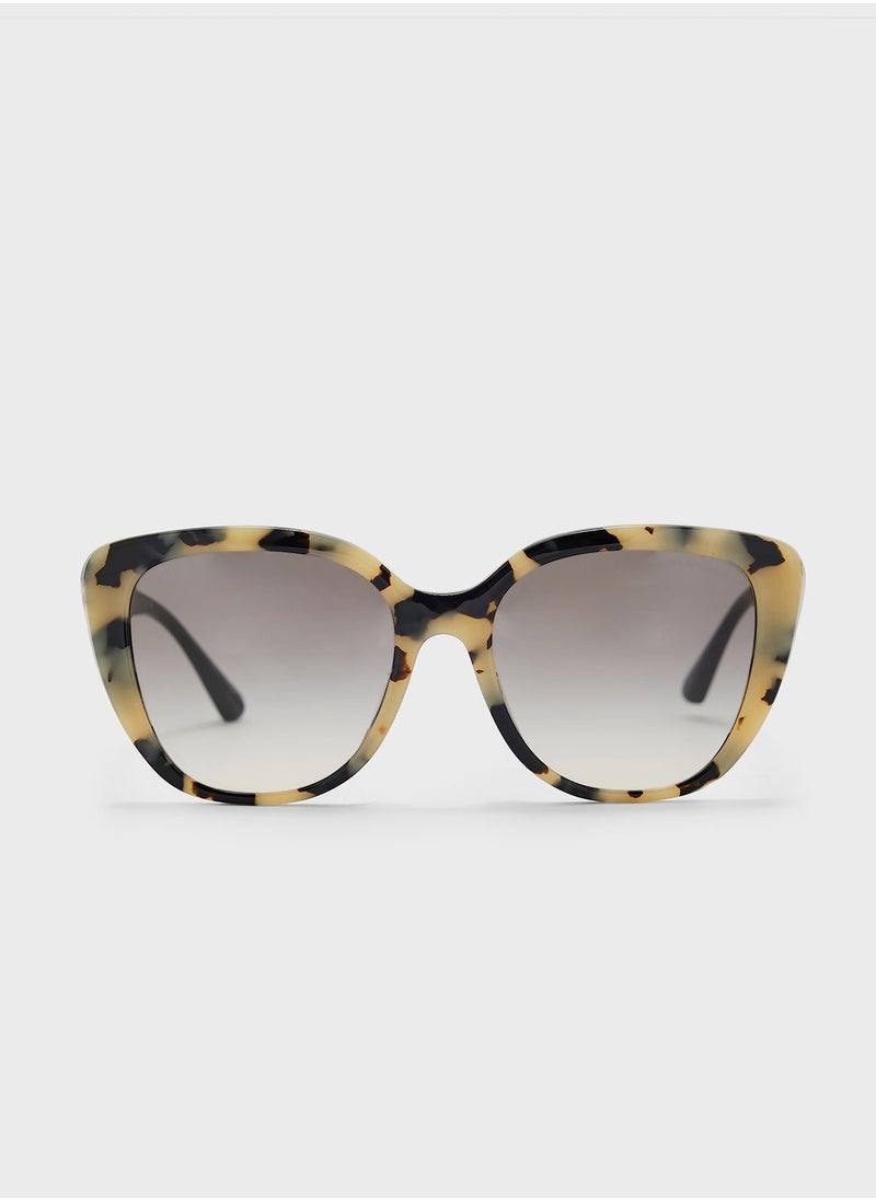EMPORIO ARMANI 0Ea4214U Oversized Sunglasses  - Image 2