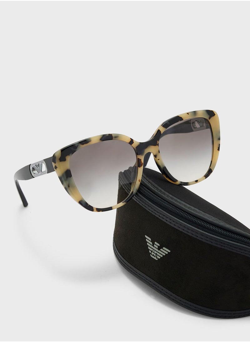 EMPORIO ARMANI 0Ea4214U Oversized Sunglasses  - Image 5
