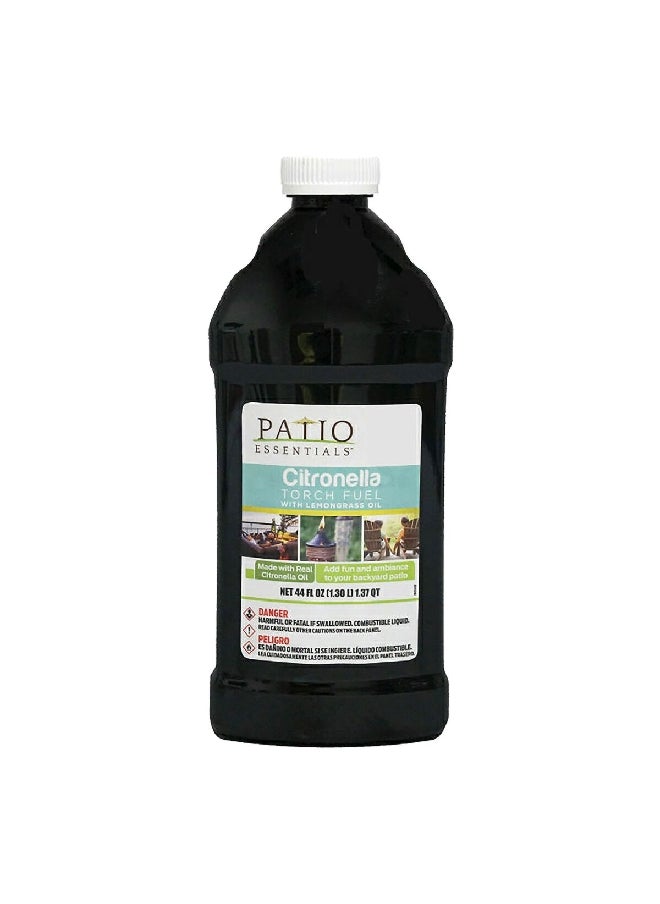 Patio Essentials Citronella Scented High-Performance Fast-Acting Torch Fuel 1.30 Liter PETF044 