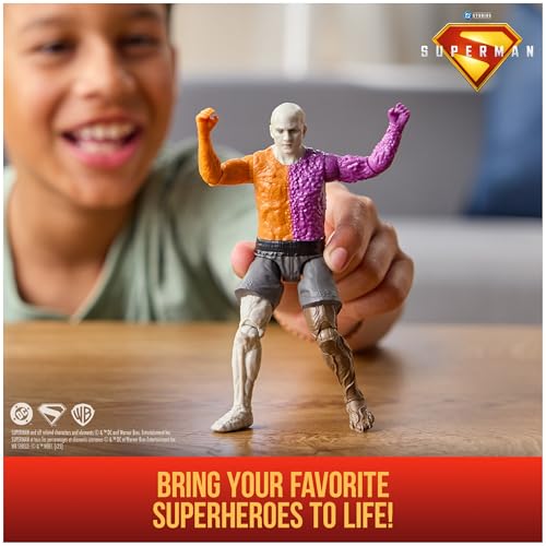 DC Comics, Superman 6-Inch Metamorpho Action Figure, Authentic Superman Movie Styling, Super Heroes Kids Toys for Boys and Girls Ages 4 and Up - Image 2