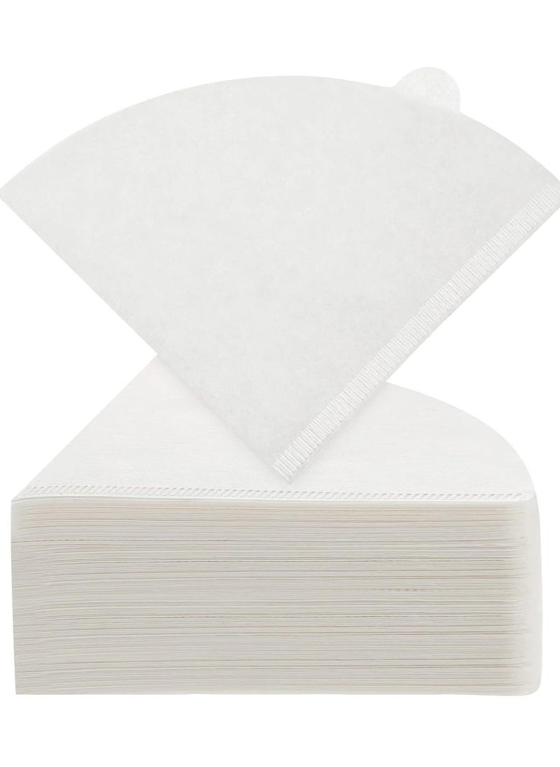 HW Cone Coffee Filters Size 01, 100 Count V01 Coffee Filter Paper, Compatible with V60 and Conical Shaped Pour Over Coffee Dripper and Drip Coffee Maker, White  - Image 1