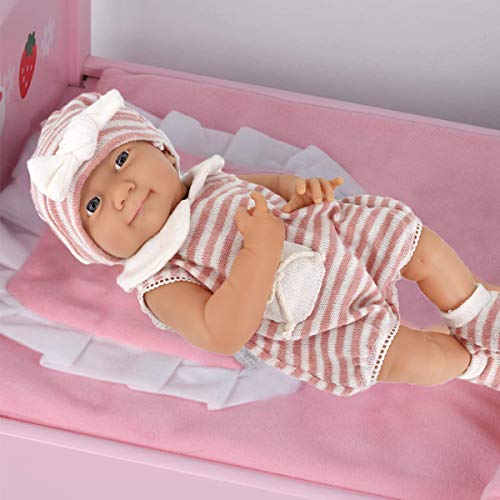 DC-BEAUTIFUL DCBEAUTIFUL 6 Set Clothes Gift for Infant Girl Baby 14 Inch 18 Inch Includes Doll Outfits Dress Hat Socks Total 14 Pcs Onesies Clothes Pajamas Costumes - Image 5