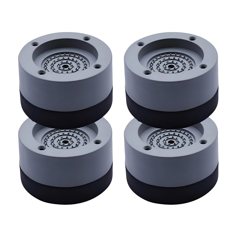 4 Pack Washing Machine Stand Anti Vibration and Noise Washing Machine Lift and Stabilize High Stability, Protect Floor from Damage for Washing Machines, Refrigerators, Home Appliances - Image 1