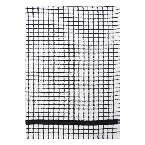 Samuel Lamont Poli Dri 100% Cotton Dish Towel - Black - Image 1