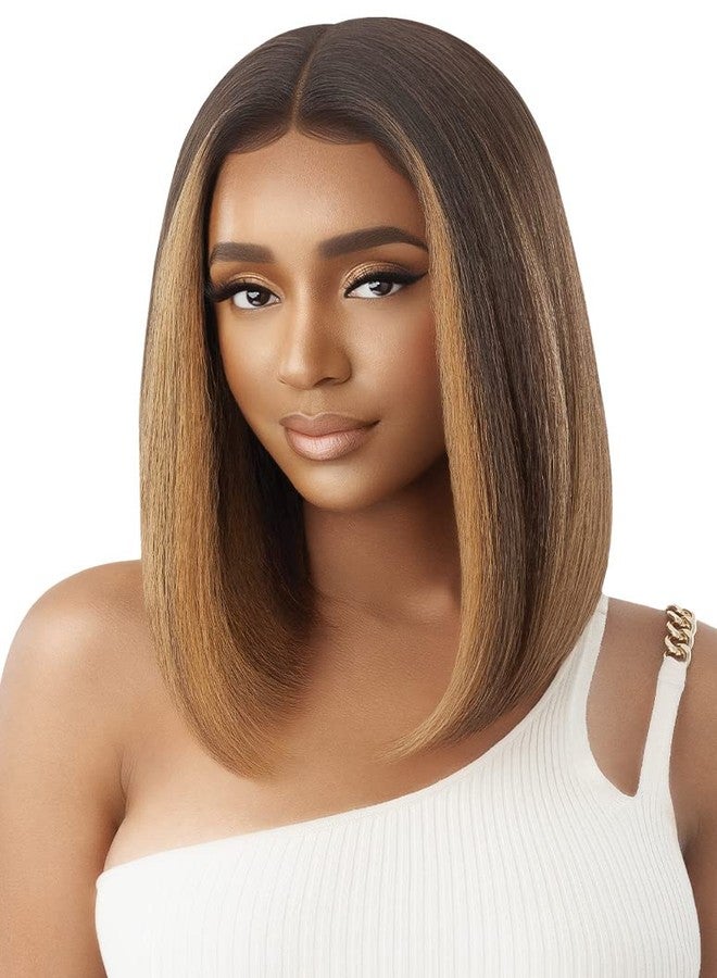 Outre - Lace Front Deluxe Wig - ANNISTON (DRFF4/HAZELNUT HONEY) - Image 5