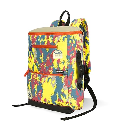 Provogue Cavo Pro 14 litres everyday backpack, 15.6 inch laptop compartment, for men and women in Camo, stylish contemporary daily use college, office and outdoor bag | With organiser - Image 1