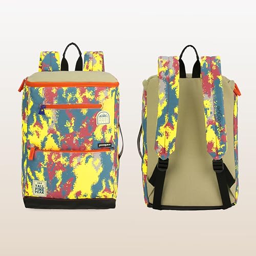 Provogue Cavo Pro 14 litres everyday backpack, 15.6 inch laptop compartment, for men and women in Camo, stylish contemporary daily use college, office and outdoor bag | With organiser - Image 3