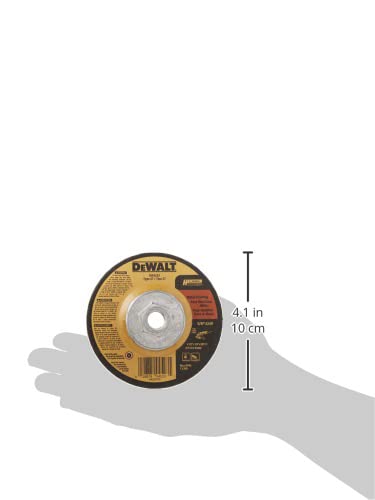 DEWALT Grinding Wheel, General Purpose for Metal, 4-1/2-Inch x 1/4-Inch x 5/8-Inch (DW4523) - Image 2