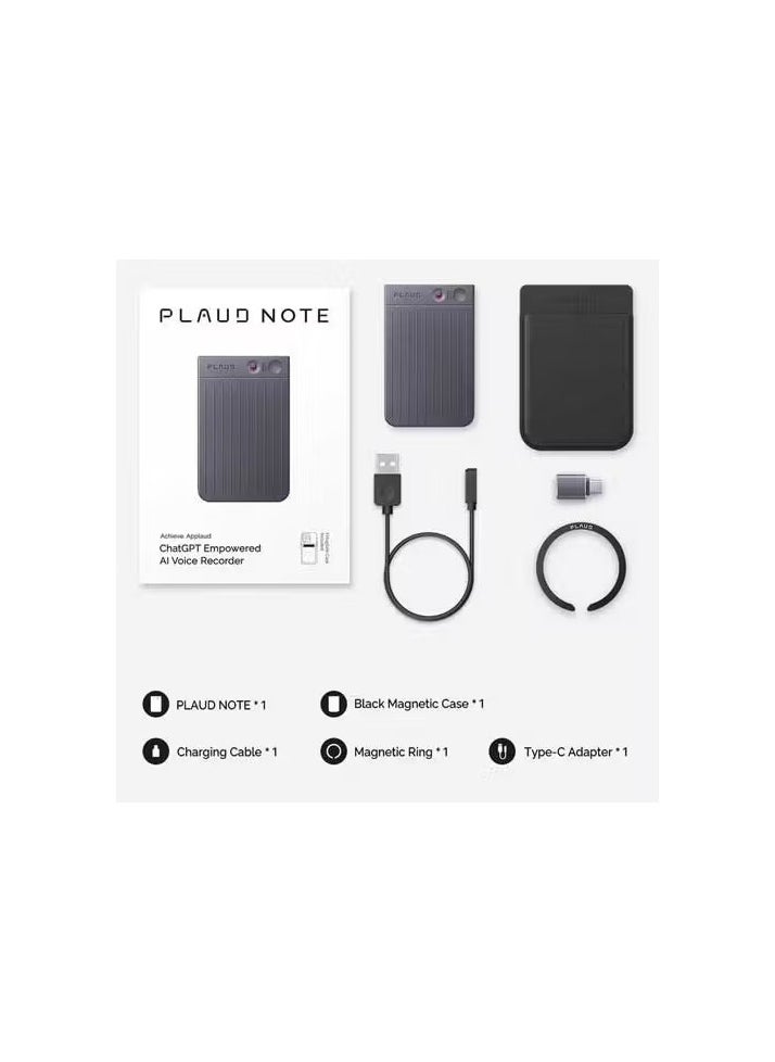 PLAUD Note AI Voice Recorder (Starlight) - PLA-NB100-L  - Image 2