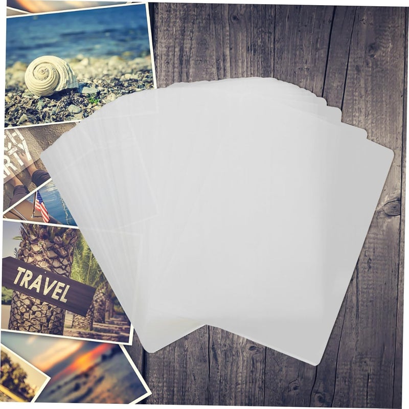 Veemoon 100pcs Laminating Sheets Thermal Lamination Film for Photos and Documents Scratch-Resistant for Use - Image 5