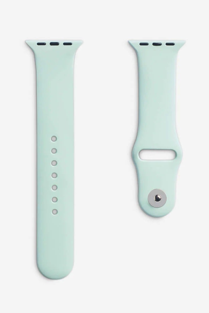 Soft Silicone TPU Replacement Band Strap Compatible with Apple Watch 38mm, 40mm, 41mm, 42mm – Flexible, Sweat-Resistant, and Durable Sport Wristband for iWatch Series SE/9/8/7/6/5/4/3/2/1 - Image 1