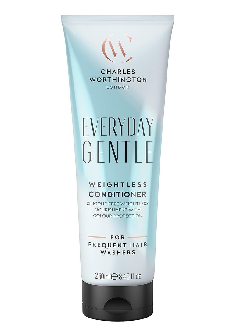 CHARLES WORTHINGTON Everyday Gentle Weightless Conditioner Nourish and Protect Salon Conditioner for Everyday Use 250 ml  - Image 1
