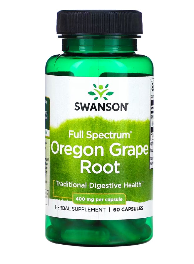 سوانسون عنب أوريجون كامل الطيف ، 400 ملجم ، 60 كبسولة