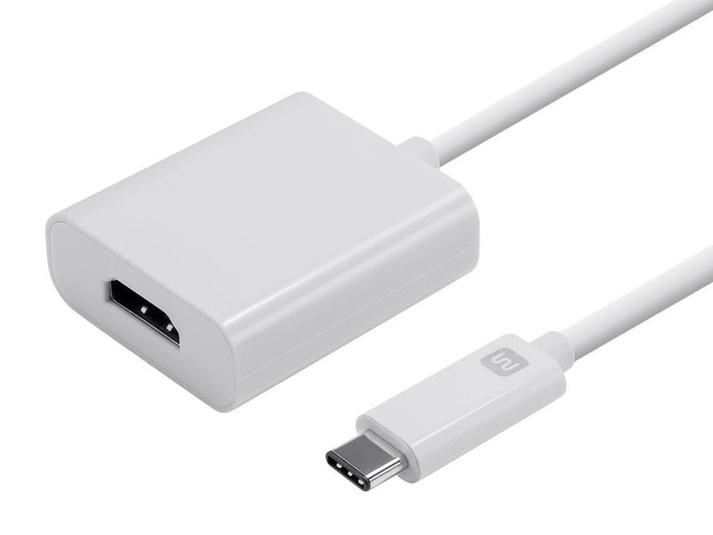 Monoprice USBC to HDMI 20 Adapter 4K60Hz Supports Up To 10Gbps Data Rate USB 31 SuperSpeed Compatible with MacOS Windows and Chrome OS White Select Series - Image 2