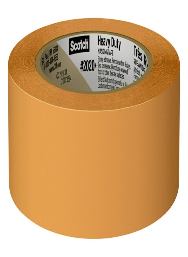 Scotch Heavy Duty Masking Tape, 1.41 in x 60.1 yd, 2020+-36AP, 1 roll - Image 3