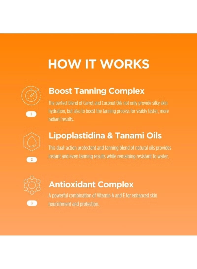 Carroten Gold Shimmer Intensive Tanning Gel 150ml - Image 4