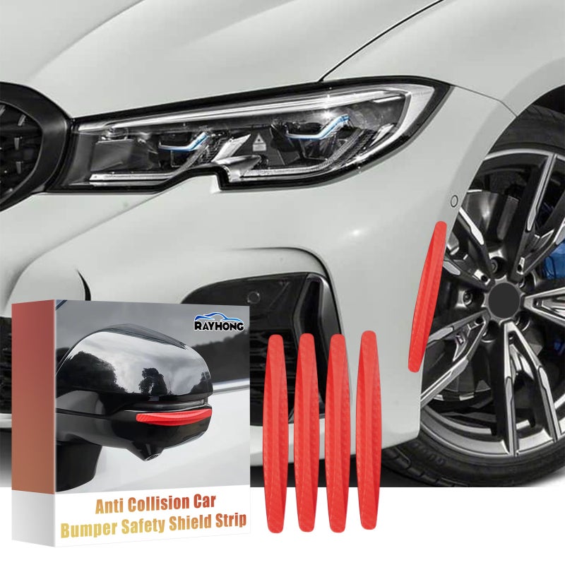 Rayhong Car Anti-Collision Protective Stickers Front And Rear Bumper Protective Strips Anti-Scratch Body Scratch Protective Stickers - Image 2