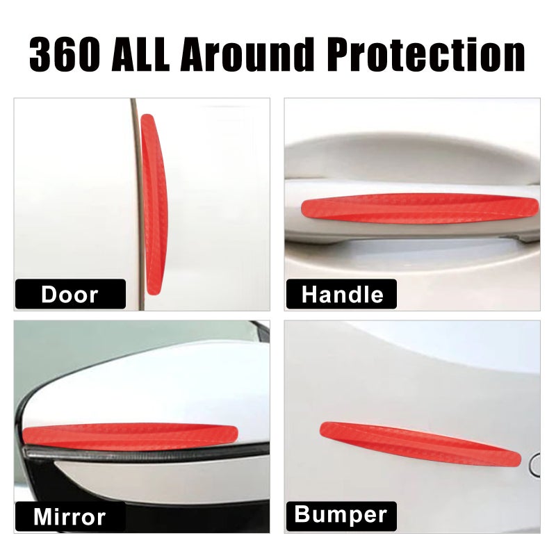 Rayhong Car Anti-Collision Protective Stickers Front And Rear Bumper Protective Strips Anti-Scratch Body Scratch Protective Stickers - Image 4
