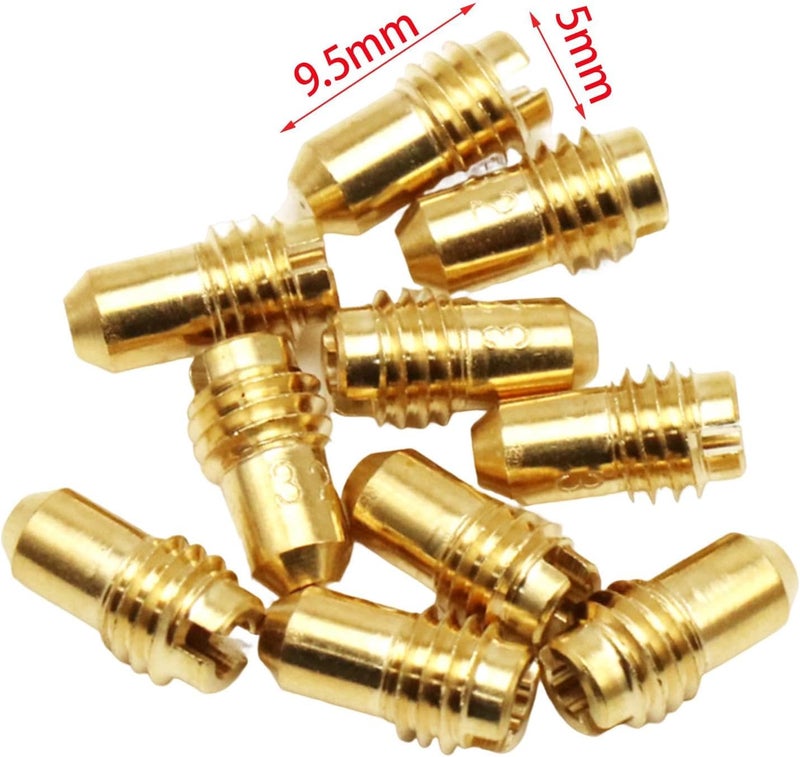 10Pcs Carb Pilot Jet Motorbike for Dellorto Phbg High Performance Parts - Image 3