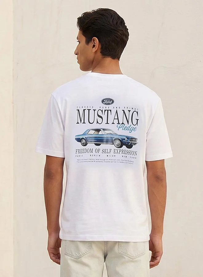 SP Characters Ford Regular Fit Crew Neck Short Sleeves T-shirt
