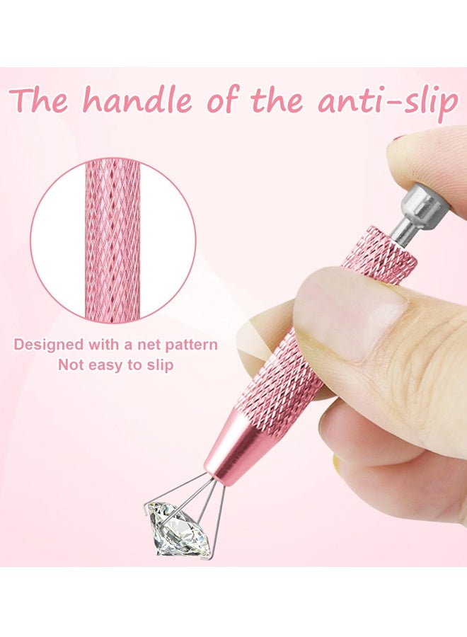 2PCS Stainless Steel Piercing Ball Grabber Tool, 4-Claw Anti-Slip Jewelry Installation Tool - Image 3