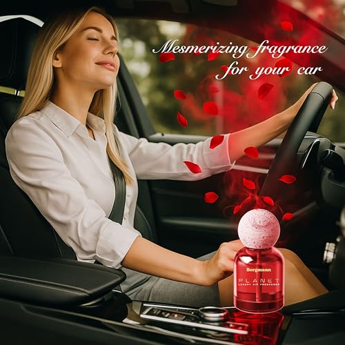 Bergmann Planet Luxury Car Perfume, Car Air Freshener, For Car & Home, ROMANCE, 110ml - Image 4