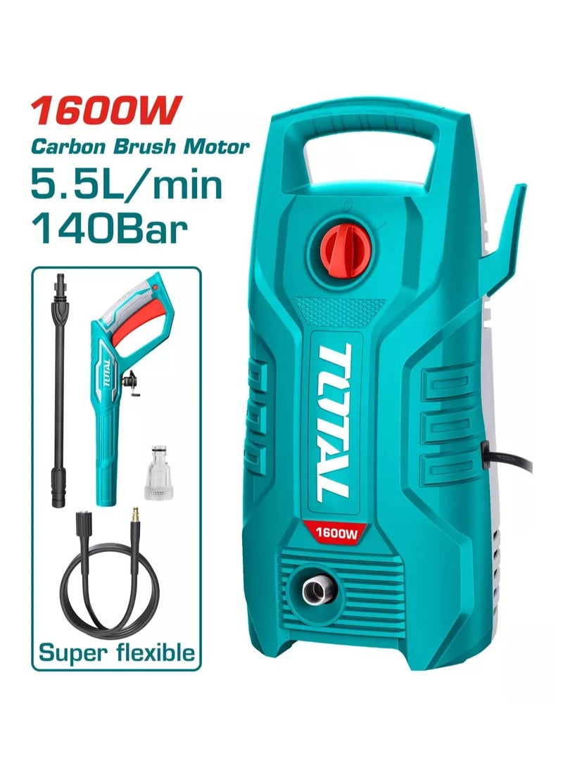 TOTAL High Pressure Washer 1600W 140 Bar 2030 PSI TGT11336 - Image 2