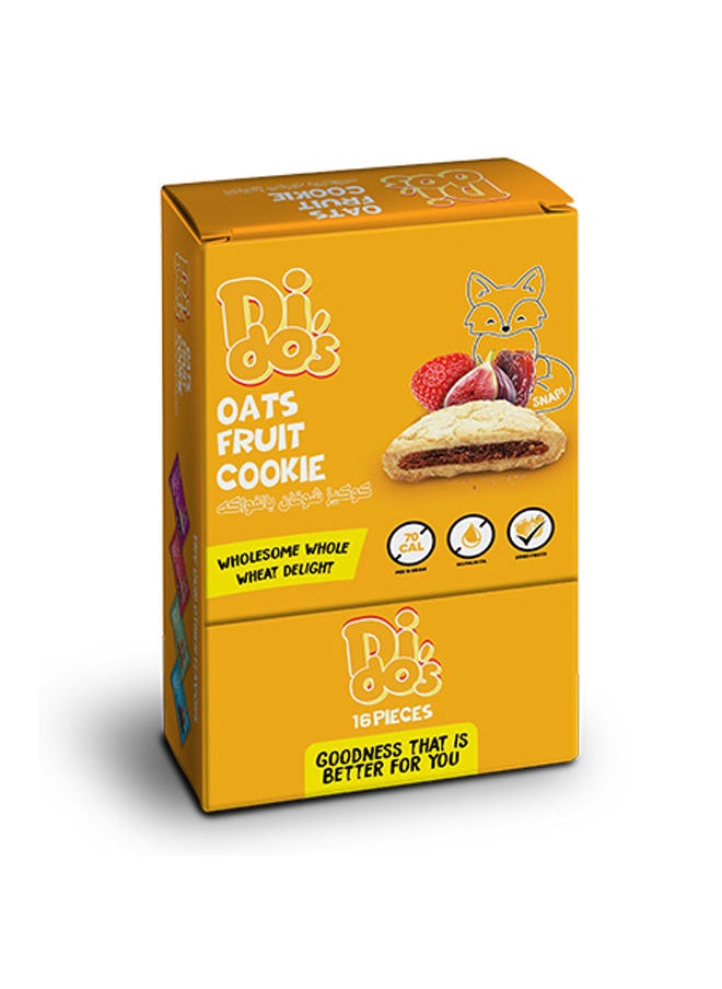 DIDO'S - Oats Cookies Stuffed with Medjoul, Dried Figs and Strawberry Jam 16 Pieces - Image 1