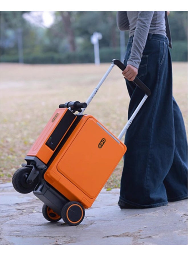 Smart Rideable Travel Suitcase Pro – Electric Luggage with Aluminum Frame, Detachable Battery, Front-Opening Design & Power Bank - Image 5